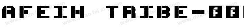 AFEIH TRIBE字体转换